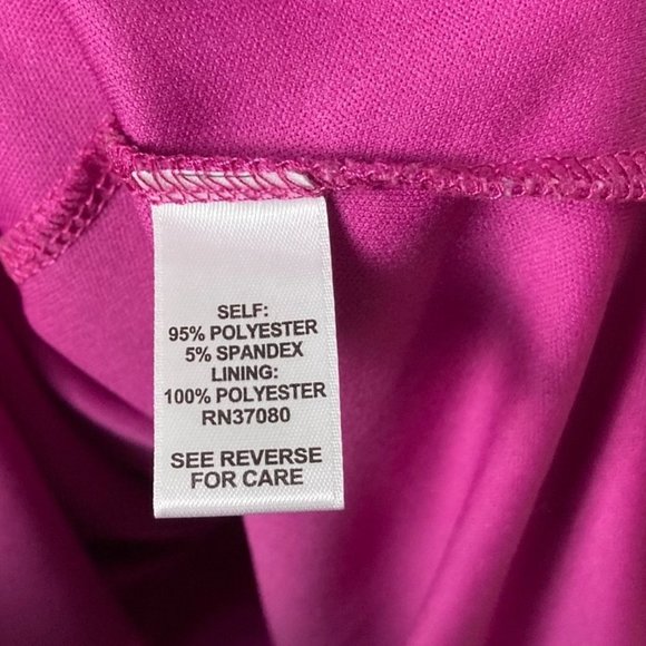 CATO Women Size 22 / 24W Metallic Beaded Pink Sparkle Blouse Bat Sleeve NWOT - Picture 4 of 7